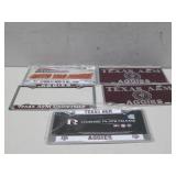 Texas A&M License Plates & Frames