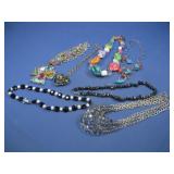 Assorted Stone Crystal Necklaces