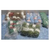 NIP Assorted Bernard Wool 3.5 Oz Balls Of Yarn