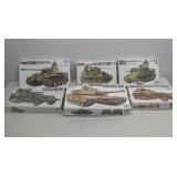 Five NIP Vtg Tamiya Model Tank & Vehicle Kits