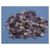 Two Hundred Amethyst Cabochons 8x10mm