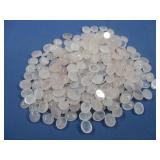 Two Hundred Rose Quartz Cabochons 8x10mm