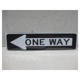 NIP One Way Tin Sign 16' x 4'