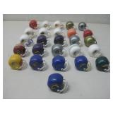 Vtg Twenty-Six NFL Gumball Mini Helmets 70s-80s