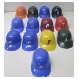 Thirteen Miniature Batting Helmet Ice Cream Cups