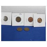 Indian Head & Lincoln Wheat Cents