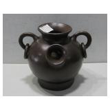 Handmade Chorotega Indian Coil Pottery W/Base 14'