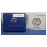 UNC 1986-D Liberty Half Dollar In Box