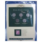 Five Cent Coin Collection 1883-1999 See Info