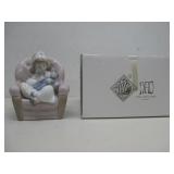 Vtg NAO By LLARDO Figurine Girl Playing See Info