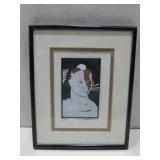 Framed Signed Original Art By D.Russel 89' See