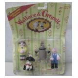 NIP 1989 Wallace & Gromit Collectible Figures Pack