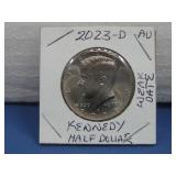 2023-D Uncirculated Kennedy Half Dollar See Info