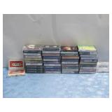 Forty Assorted Genre Cassette Tapes Untested