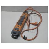 Rigid 6-Outlet & USB Power Strip