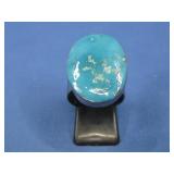 Vtg S.S. Native American Turquoise Ring Tested
