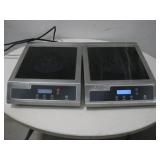 Two Waring Induction Plates Model W1H400 Works