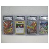 Four Graded Pokemon Cards Vtg, Japanese & More See