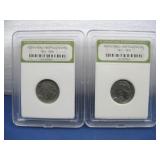 Two Buffalo Nickels (1913-1938)