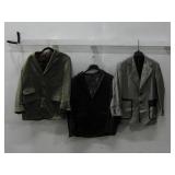 Three Vtg Jackets Linea Sz S & More