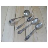 Sterling Silver Lot Of Spoons 54g T.W. Tested