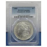 Silver 1880 Morgan Dollar PCGS Graded