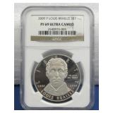 Silver Commemorative 2009-P Louis Braille See Info