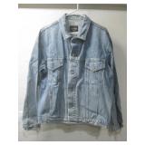 Harley-Davidson Motor Cycle Jean Jacket Sz XL See