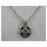 S.S. Carolyn Pollack 'Chain'  W/Pendant See Info