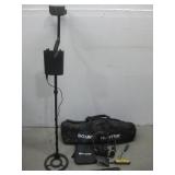 Bounty Hunter Land Star Metal Detector Powers On
