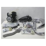 2-Stroke Gasoline Bicycle Engine Kit Parts & More