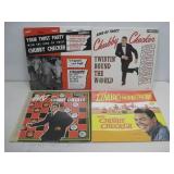 Four 1950's Chubby Checker Albums Untested