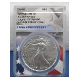 Silver Eagle Graded 2026 ANPCS-MS70 See Info