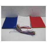 Various Colors Craft Felt, Sparkly Pipe Cleaners