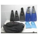 Body Glove Sling Back Bag SNAP Flippers See Info