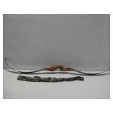 Vtg Red Wing Hunter 58' Left Handled Bow