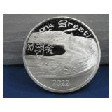 Fine Silver 1 Oz . .999 Fine Silver Round 2022 See