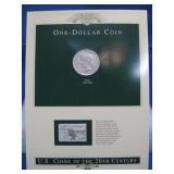 1923 Peace Silver Dollar & 22 Cent WWI See Info