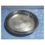 Vtg Silver Plate Ornate Serving Platter England