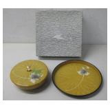 Vtg Japanese Lacquered Bowl Set