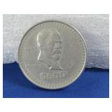 1987 Mexico $500 Pesos Coin