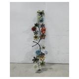 Decorative Metal Floral  Wall Decor 4'