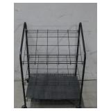 Metal Storage Organizer W/Wheels 22' x 30' x 18'