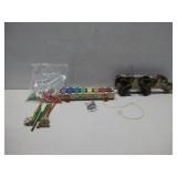 Vtg Toys Fisher Price Snoopy Pull Along Dog See