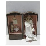Vtg Victorian Memories 759/7500 Doll Trunk See