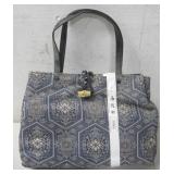NWOT Vtg Japanese Brocade Tote Hand Bag Purse