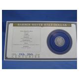 1908 Silver Barber Silver Half Dollar