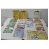 Eighteen Vtg WWI & WWII Paper Airplane Models