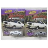 2 NIP Johnny Lightning Die-Cast 1977 Cobra II Cars