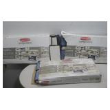 Three Rubbermaid Canvas Storage Box Sets